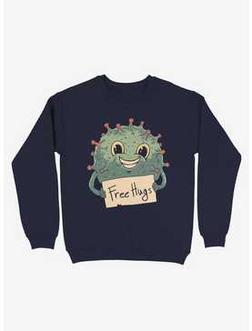 Free Virus Hugs Sweatshirt, , hi-res