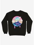 Fuji Wave Sweatshirt, BLACK, hi-res