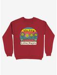 Happy Little Plants Sweatshirt, RED, hi-res