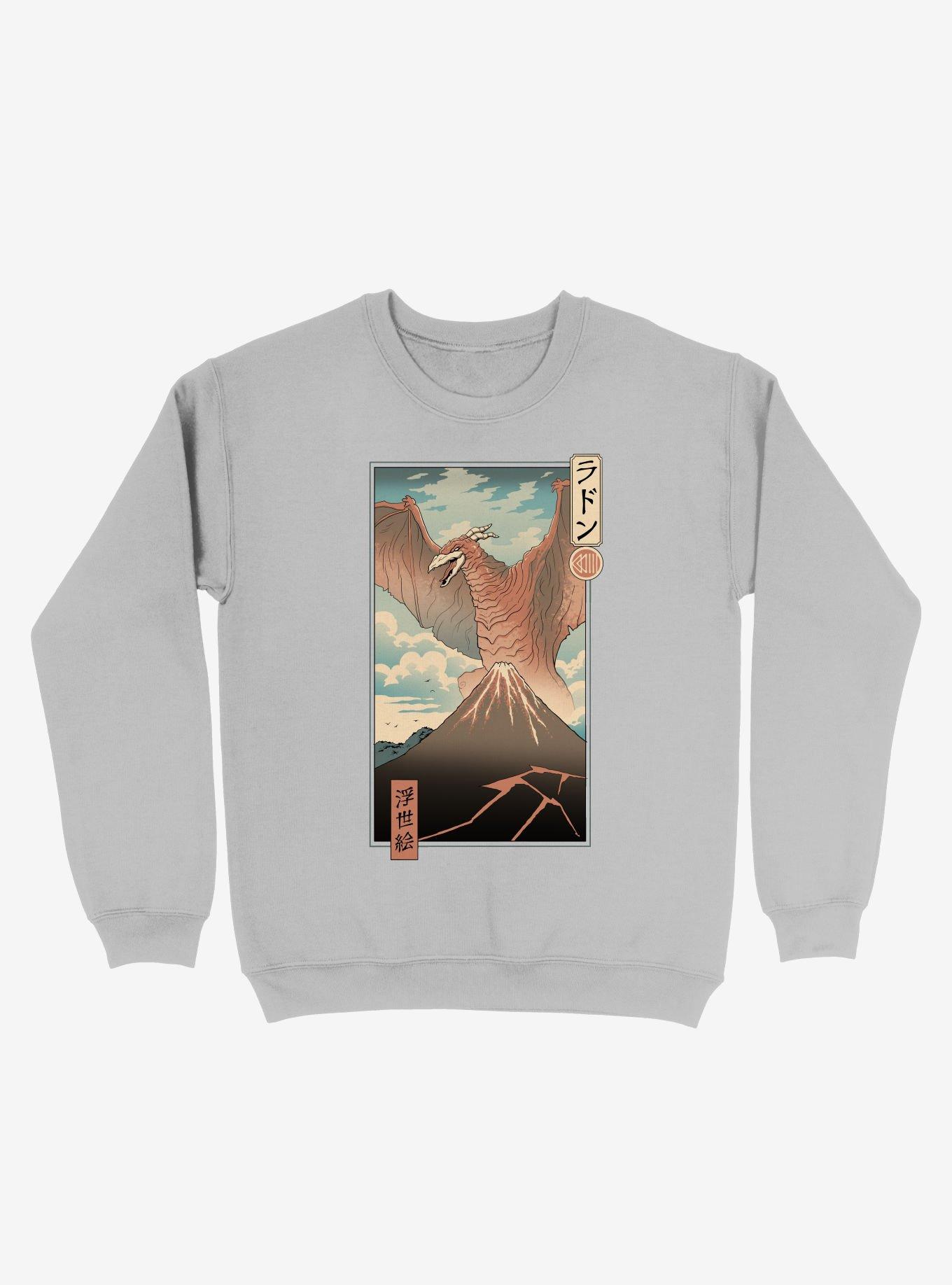 Irradiated Kaiju Ukiyo-e Sweatshirt, , hi-res