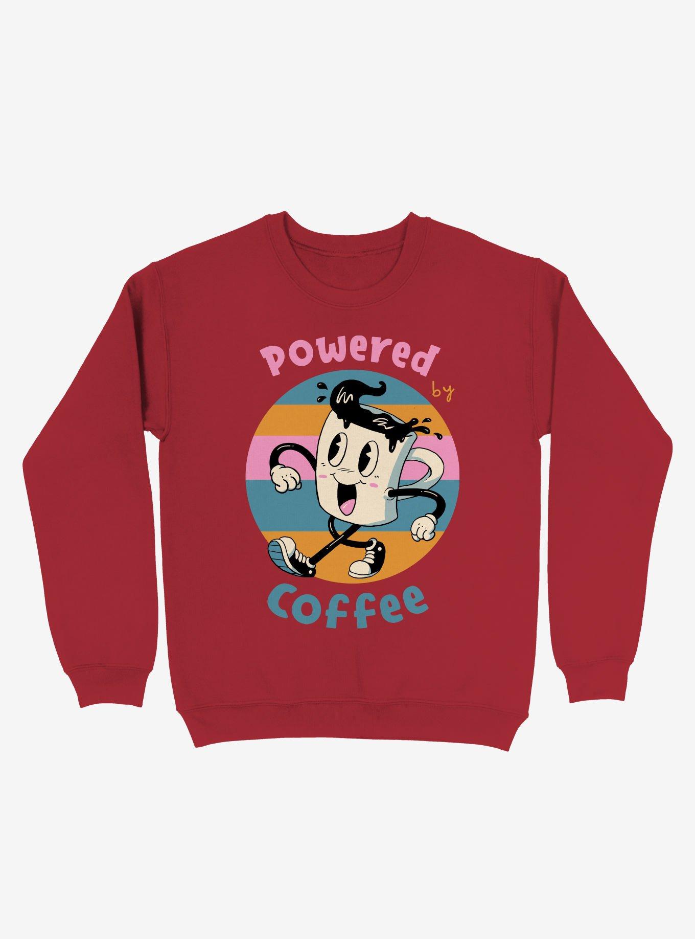 Powered By Coffee Sweatshirt, , hi-res