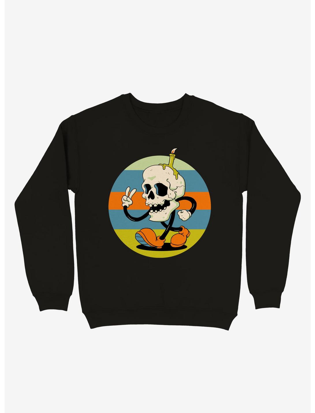 Skull Boy Sweatshirt, BLACK, hi-res