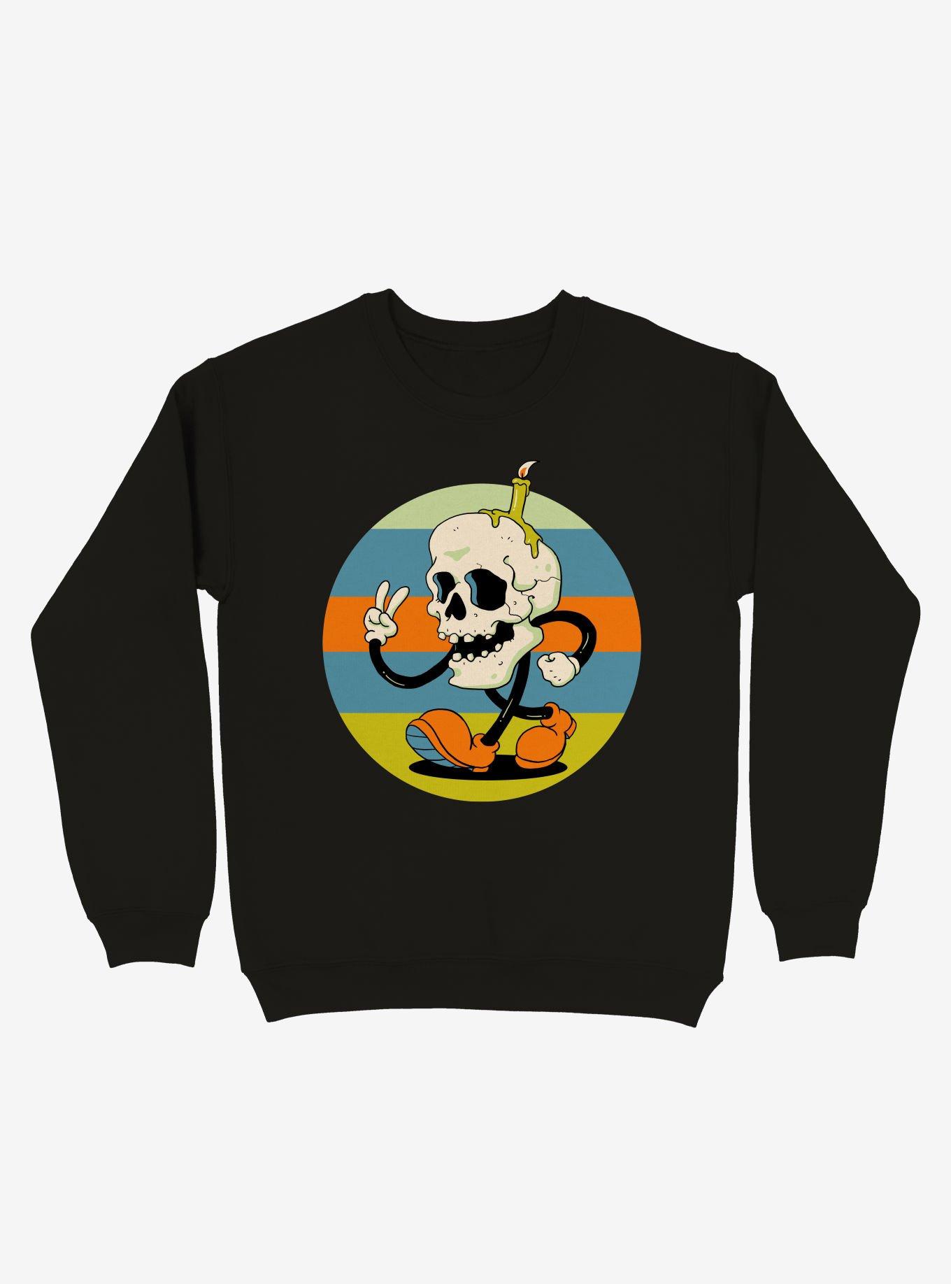 Skull Boy Sweatshirt, BLACK, hi-res