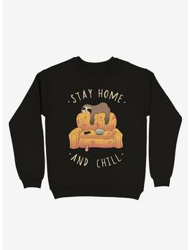 Stay Home And Chill Sweatshirt, , hi-res