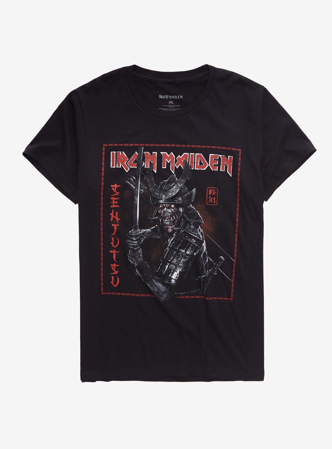  Global Iron Maiden Terminate Mens Short Sleeve T-Shirt-Black-Small  : Clothing, Shoes & Jewelry