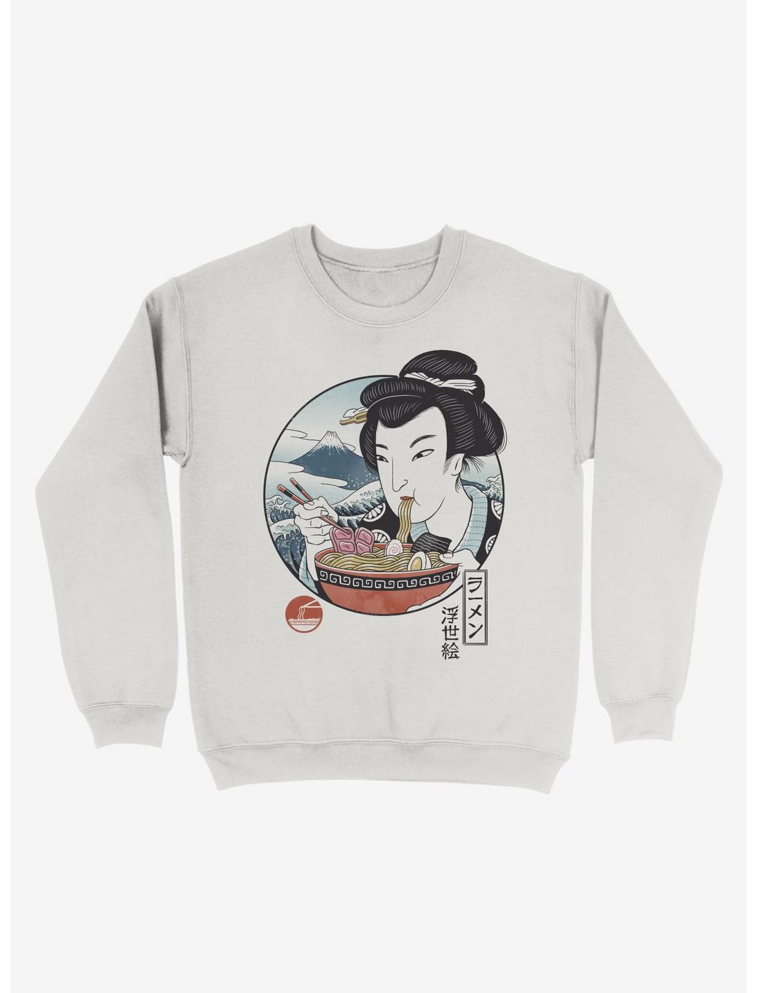 A Taste Of Japan Sweatshirt, WHITE, hi-res
