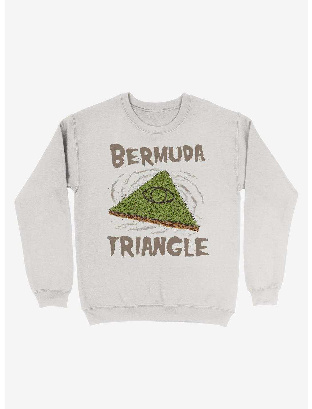 Bermuda Triangle Sweatshirt, WHITE, hi-res
