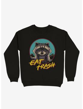 Eat Trash Raccoon Sweatshirt, , hi-res