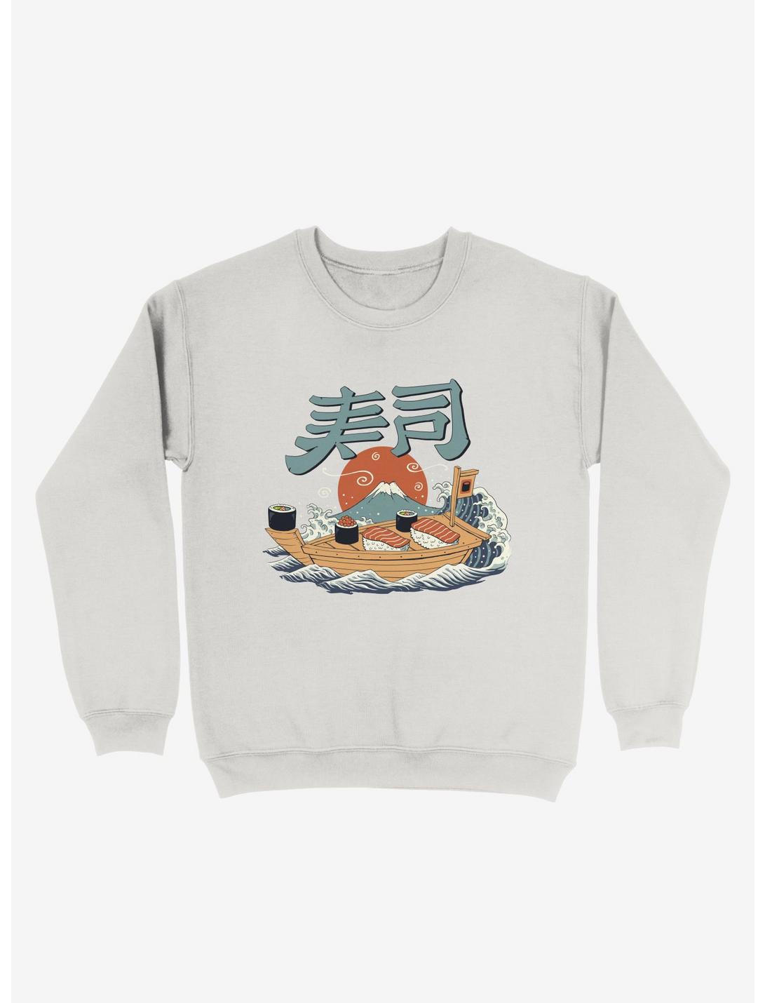 Sushi Pop Sweatshirt, WHITE, hi-res