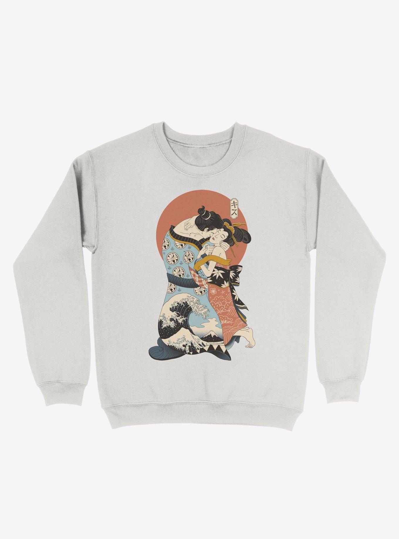 The Kiss Ukiyo-e Wave Sweatshirt, , hi-res