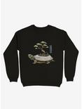 The Legendary Kame Turtle Tree Sweatshirt, BLACK, hi-res