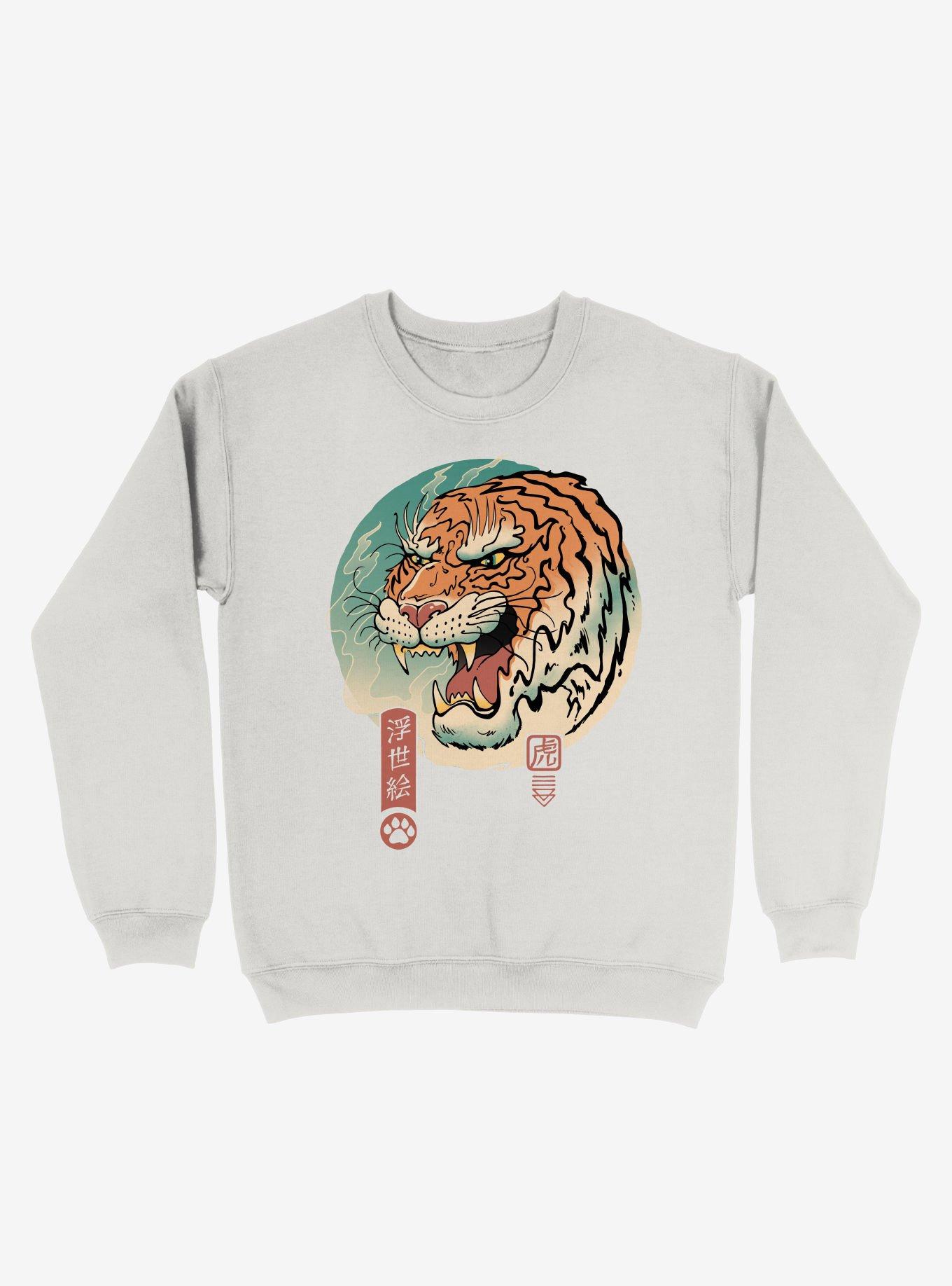 Tiger Ukiyo-e Sweatshirt, , hi-res