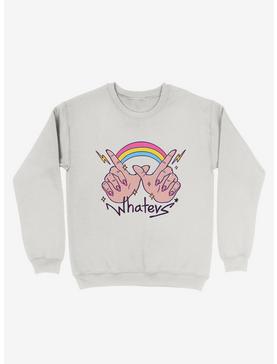 Whatevs! Rainbow Sweatshirt, , hi-res