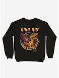 Dinosaur Bot Sweatshirt, BLACK, hi-res