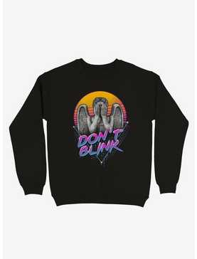 Don't Blink Vaporwave Sweatshirt, , hi-res
