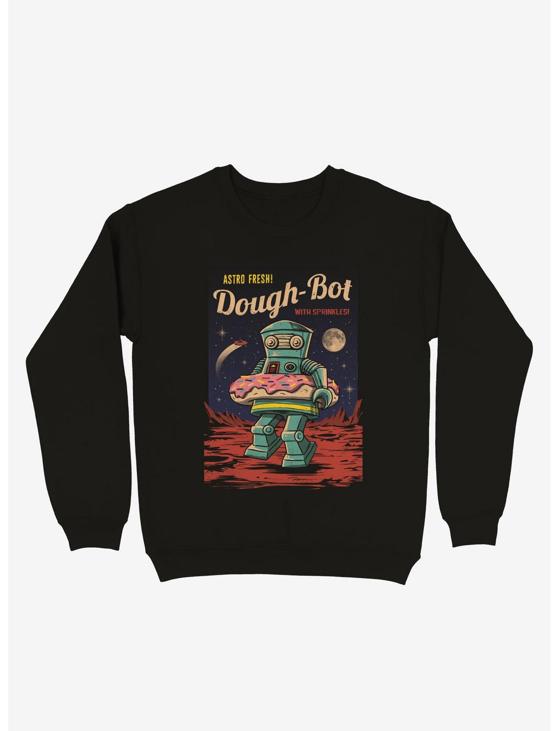 Dough Bot Sweatshirt, BLACK, hi-res
