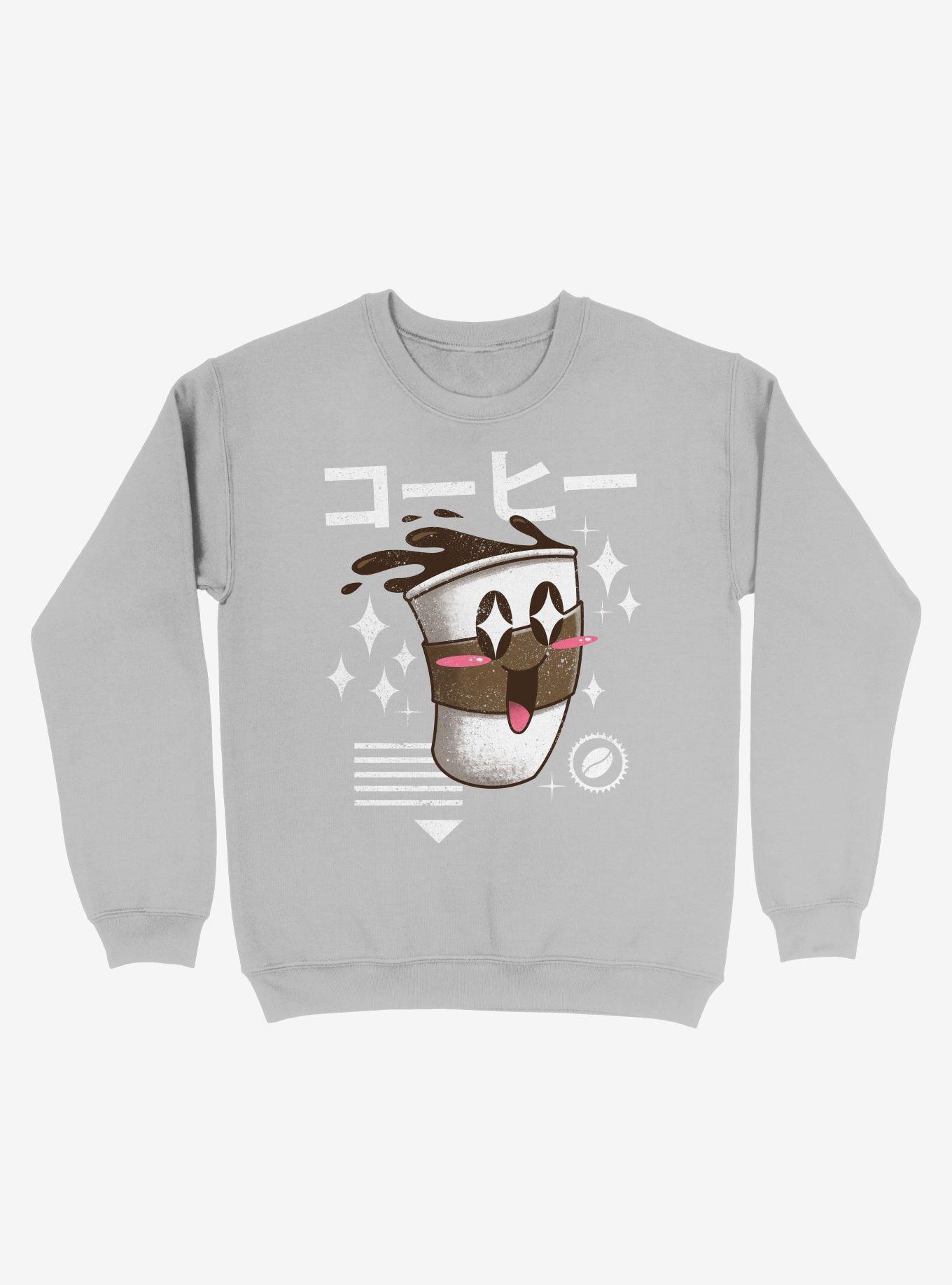 Kawaii Coffee Sweatshirt, , hi-res