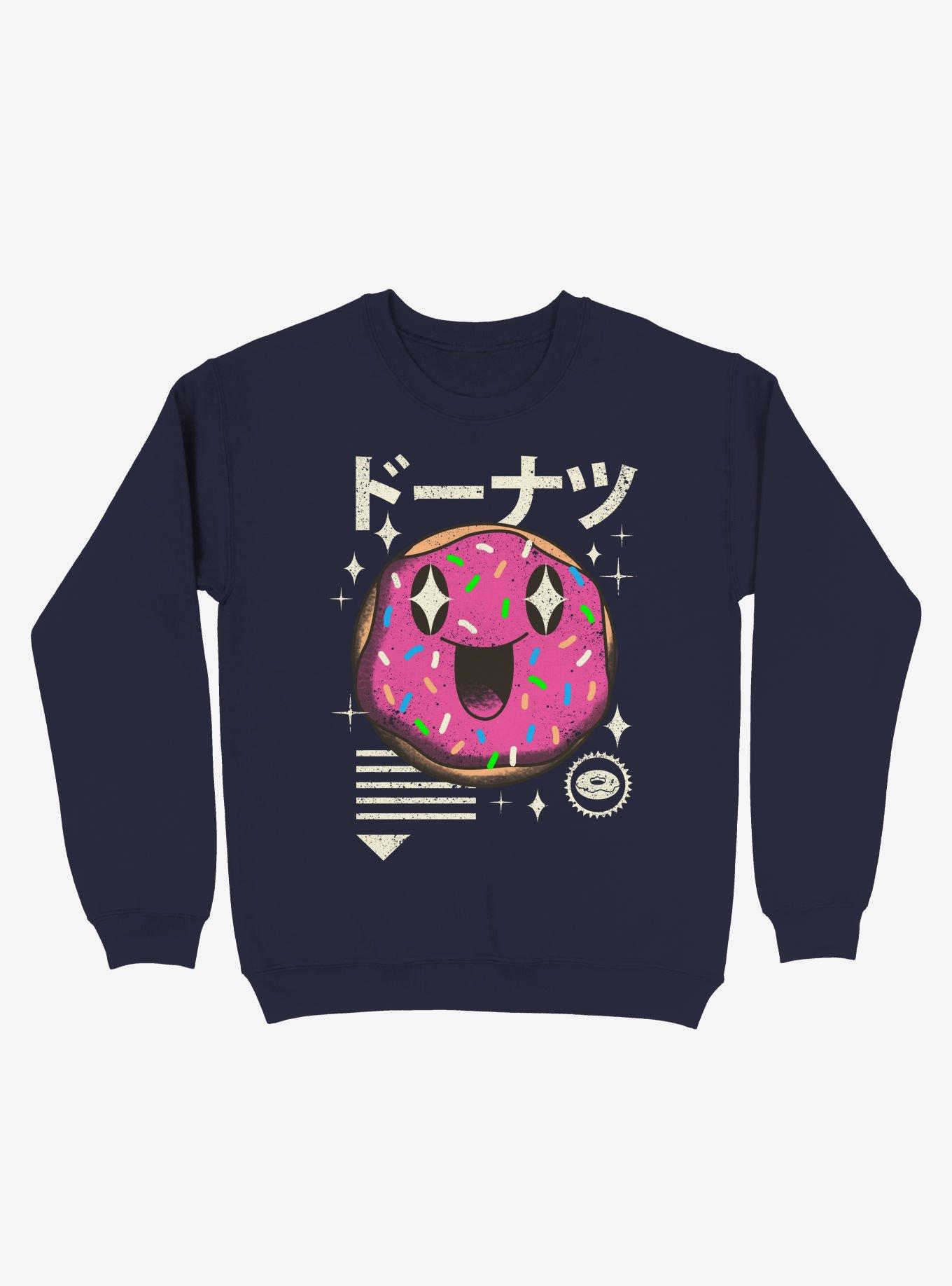 Kawaii Donut Sweatshirt, , hi-res