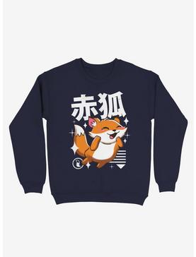 Kawaii Fox Sweatshirt, , hi-res
