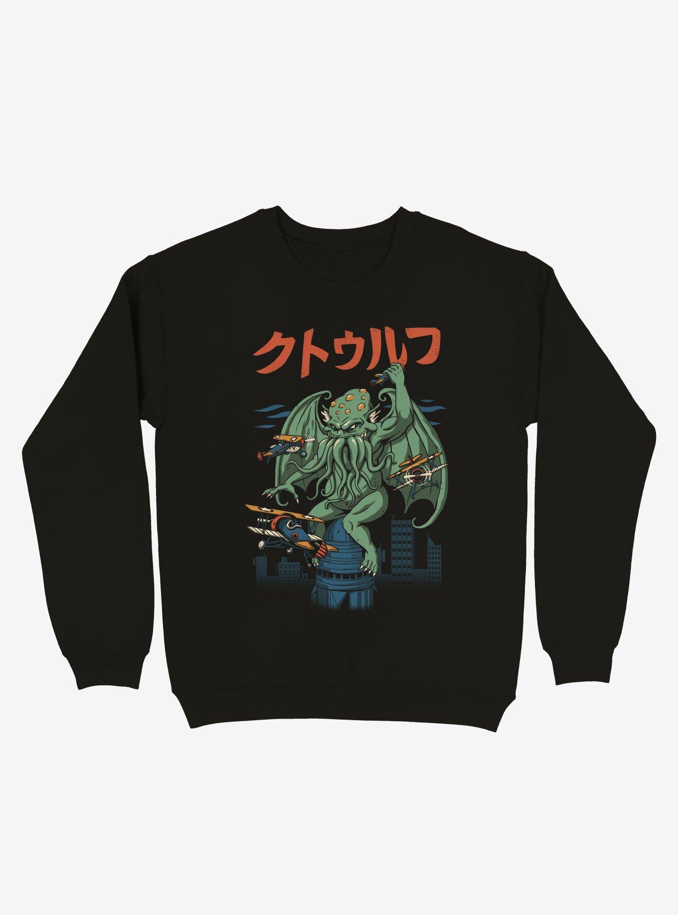 Kongthulhu Sweatshirt, BLACK, hi-res