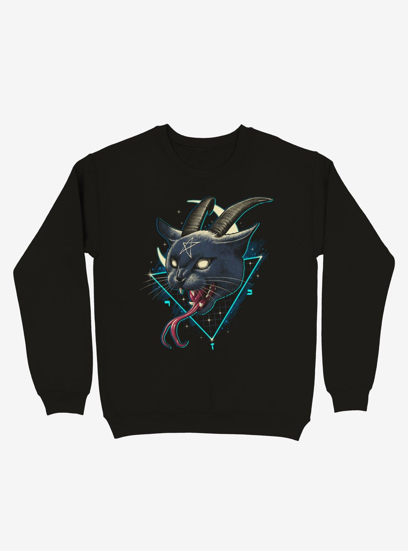 Rad Devil Cat Sweatshirt, , hi-res
