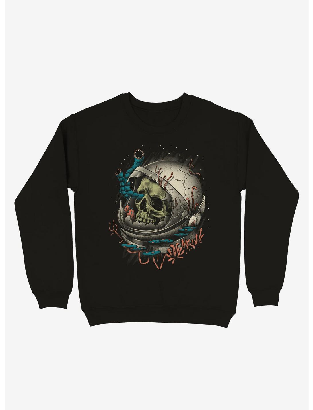 Space Decay Sweatshirt, BLACK, hi-res