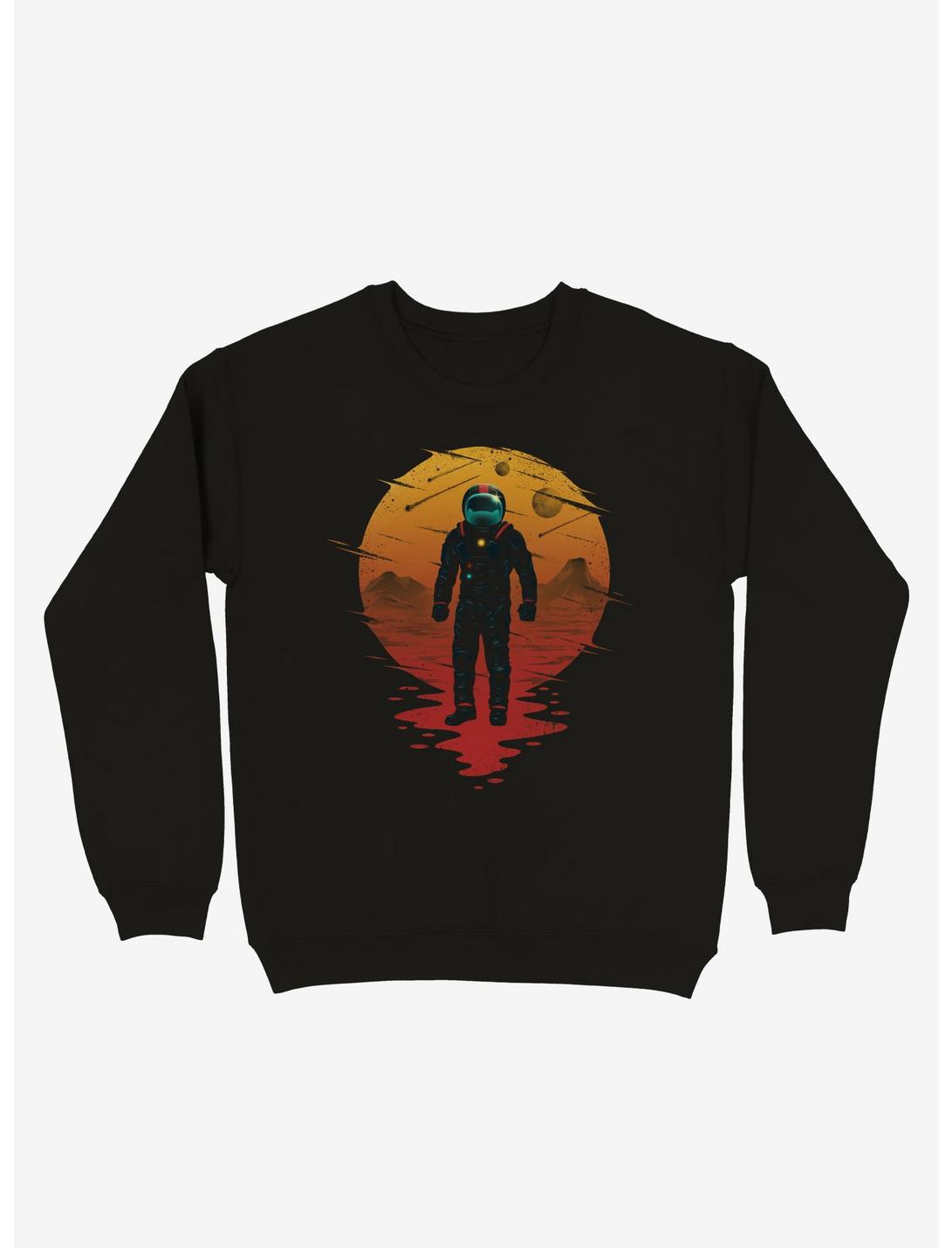 Space Opera Astronaut Sweatshirt, BLACK, hi-res