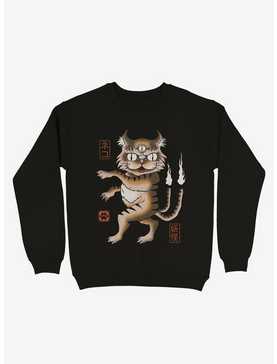 Yokai Cat Sweatshirt, , hi-res