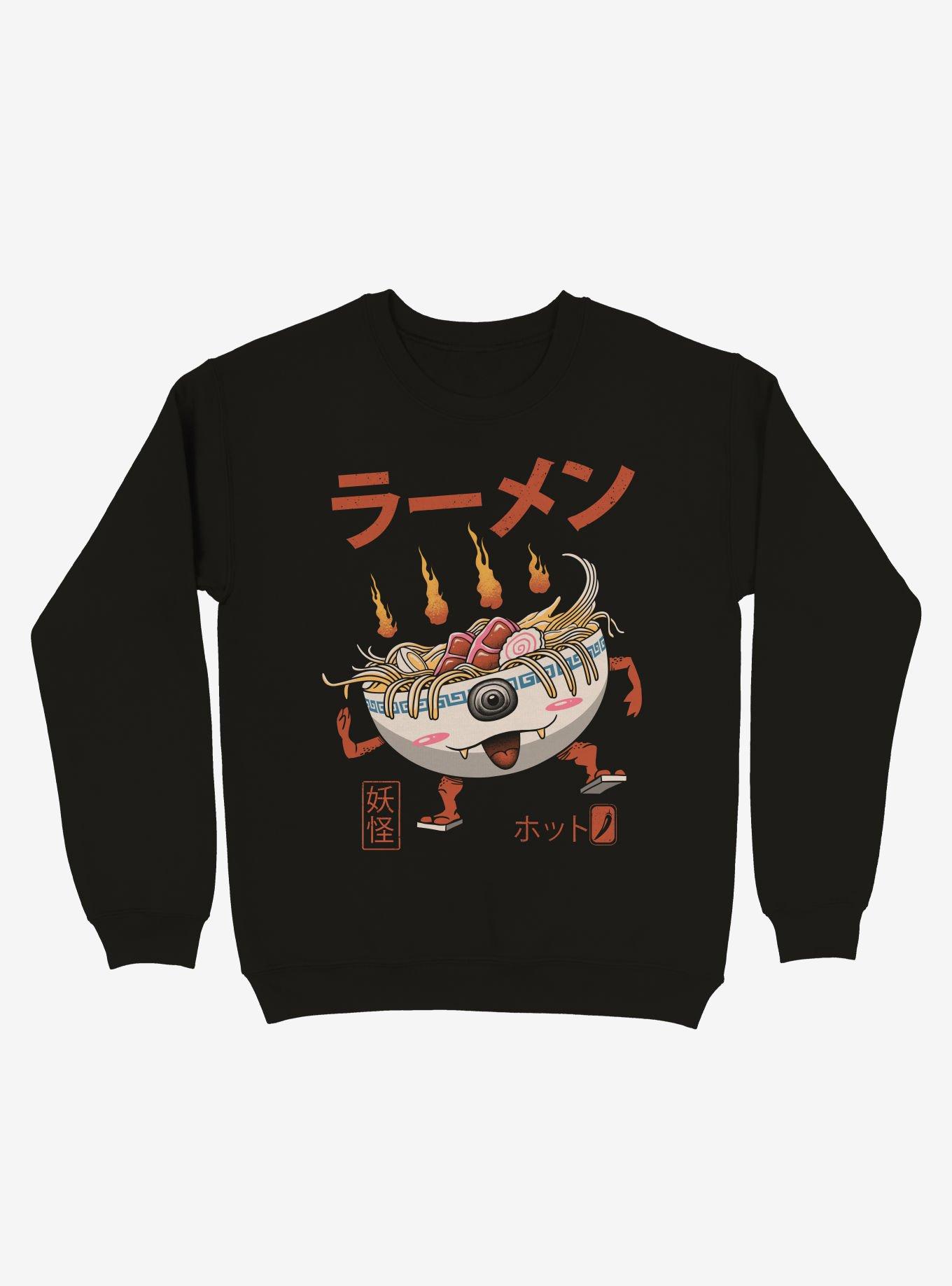 Yokai Ramen Sweatshirt, BLACK, hi-res