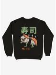 Yokai Sushi Sweatshirt, BLACK, hi-res