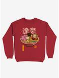 Zen Ramen Sweatshirt, RED, hi-res