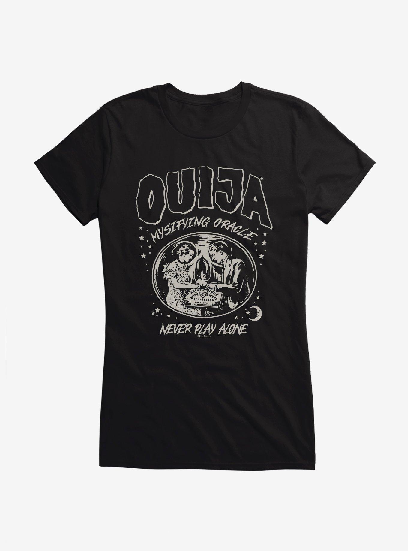 Ouija Game Never Play Alone Girls T-Shirt