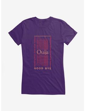 Ouija Game Ouija Stack Girls T-Shirt, PURPLE, hi-res