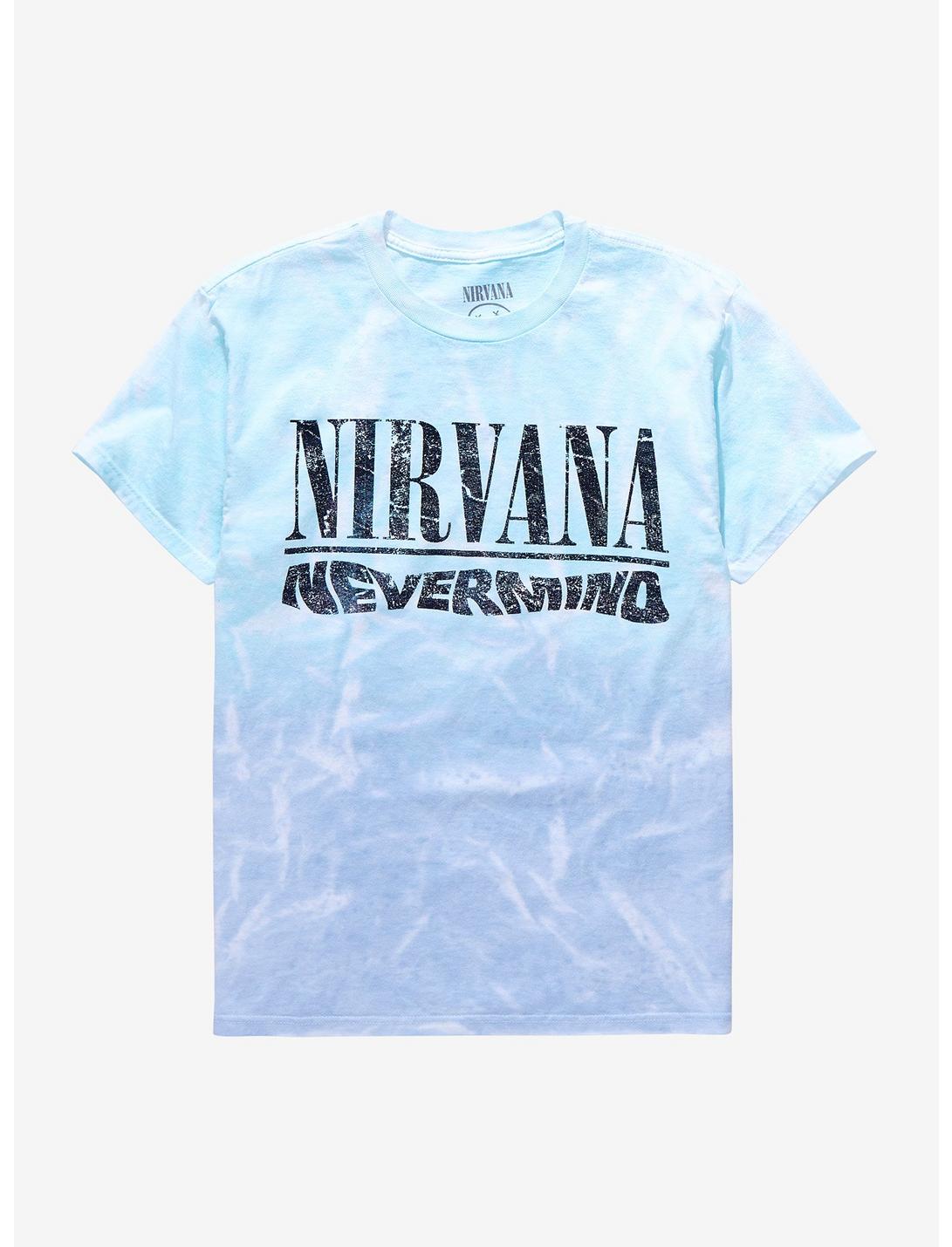 Nirvana Nevermind 30th Anniversary Tracklist Tie-Dye Girls T-Shirt, MULTI, hi-res