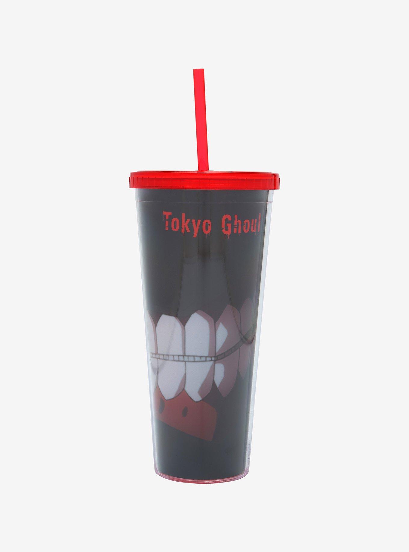 Tokyo Ghoul Ken Kaneki Mask Acrylic Travel Cup, , hi-res