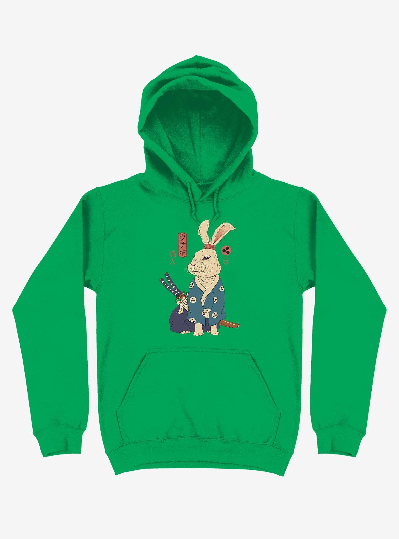 Rabbit Ronin Usagi Kelly Green Hoodie, KELLY GREEN, hi-res