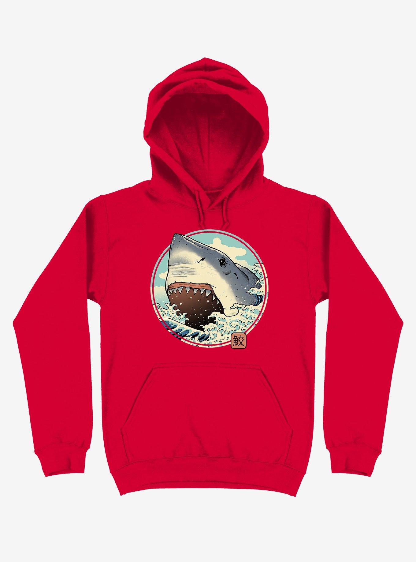 Shark Attack! Red Hoodie