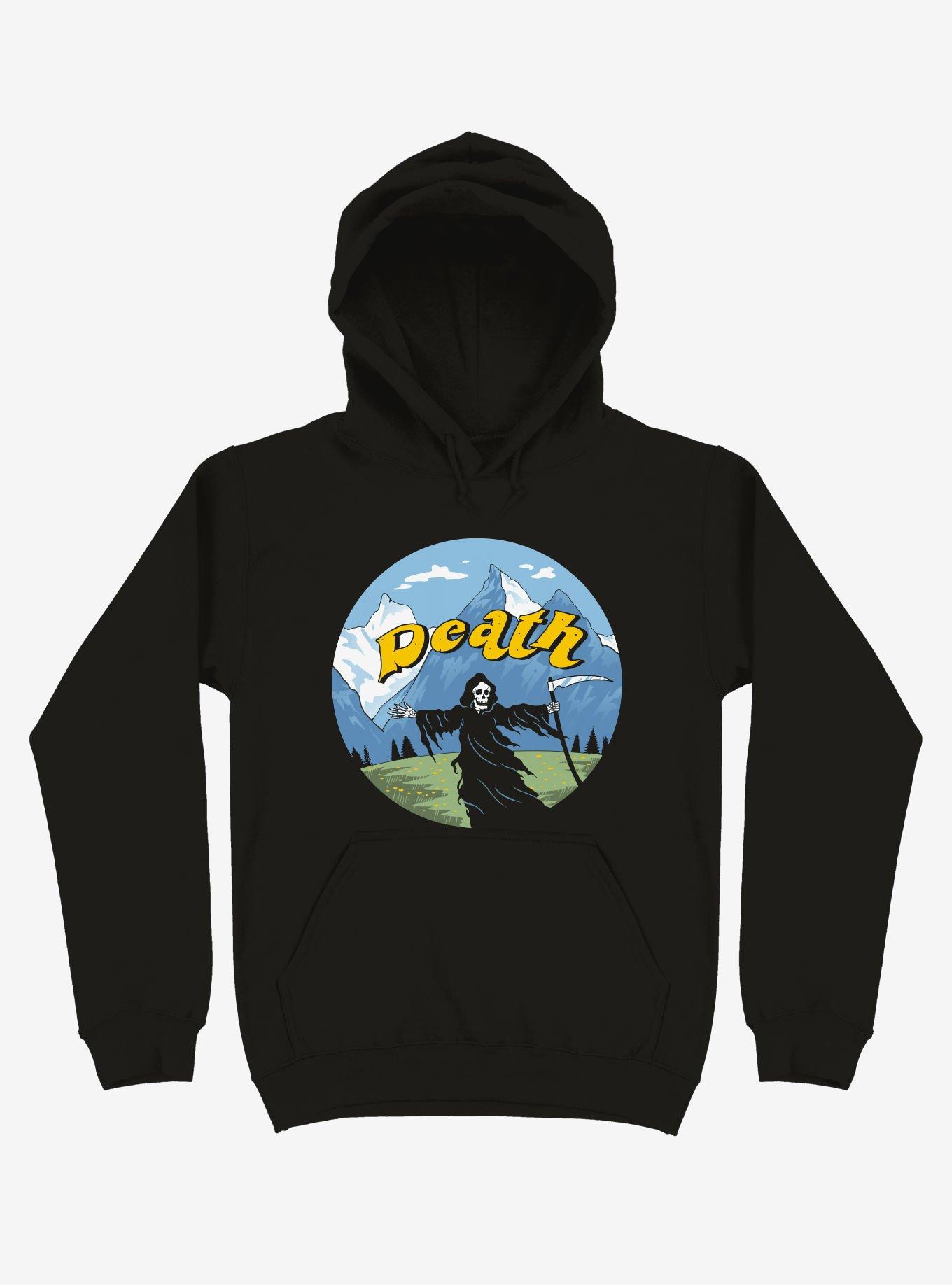 Grim Reaper The Sound Of Death Black Hoodie, , hi-res