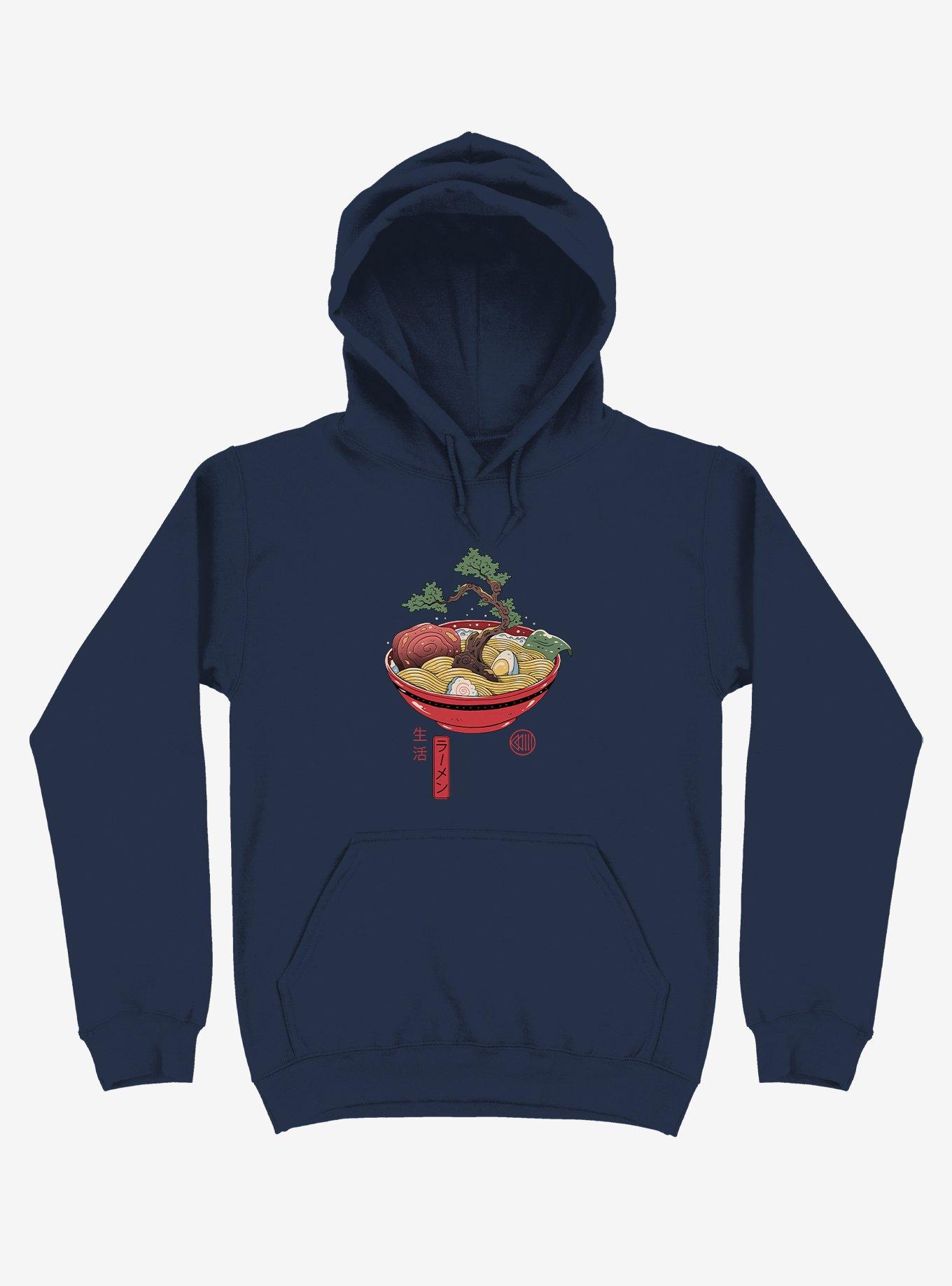 Bonsai Ramen Navy Blue Hoodie