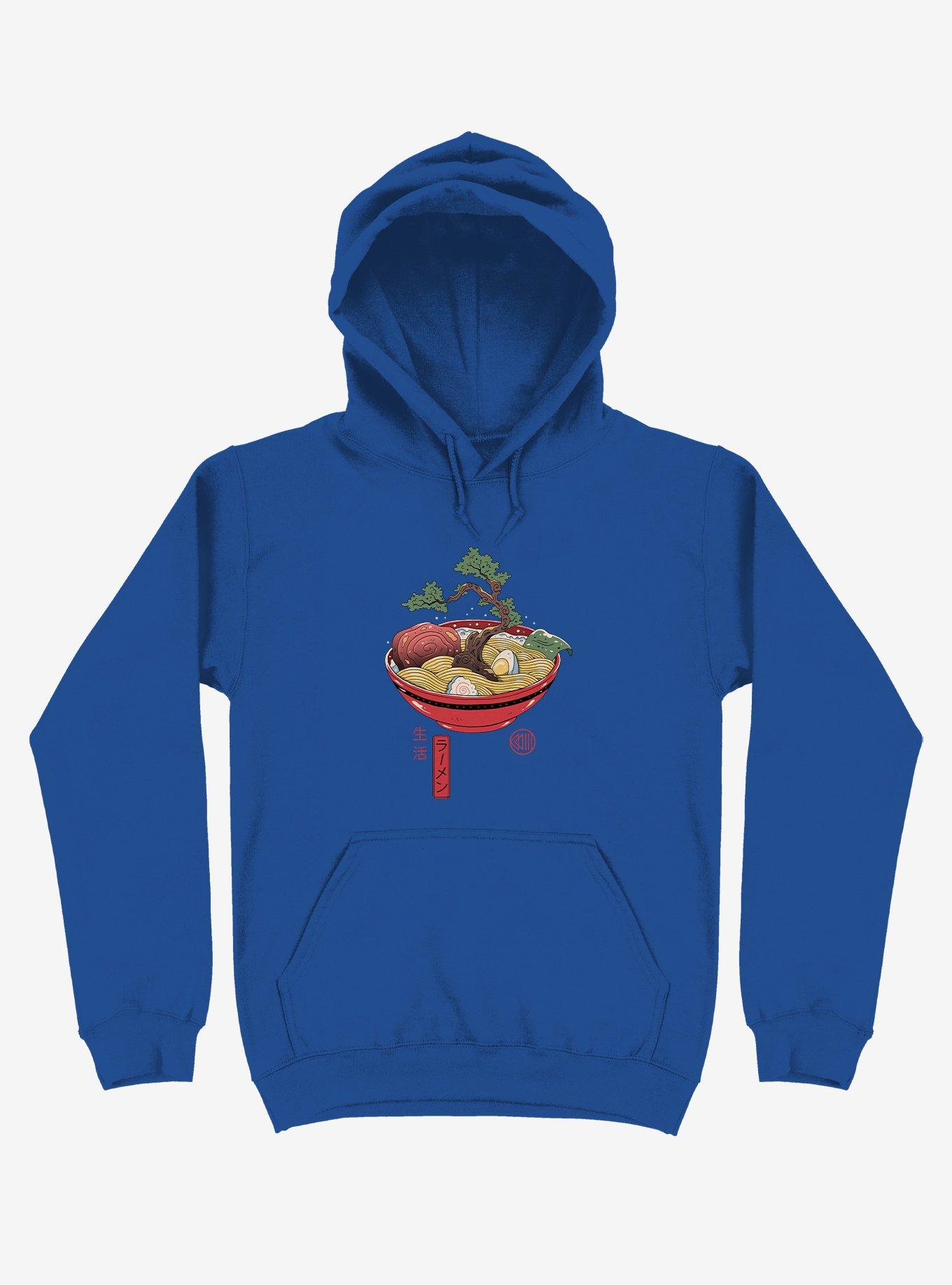 Bonsai Ramen Royal Blue Hoodie, ROYAL, hi-res