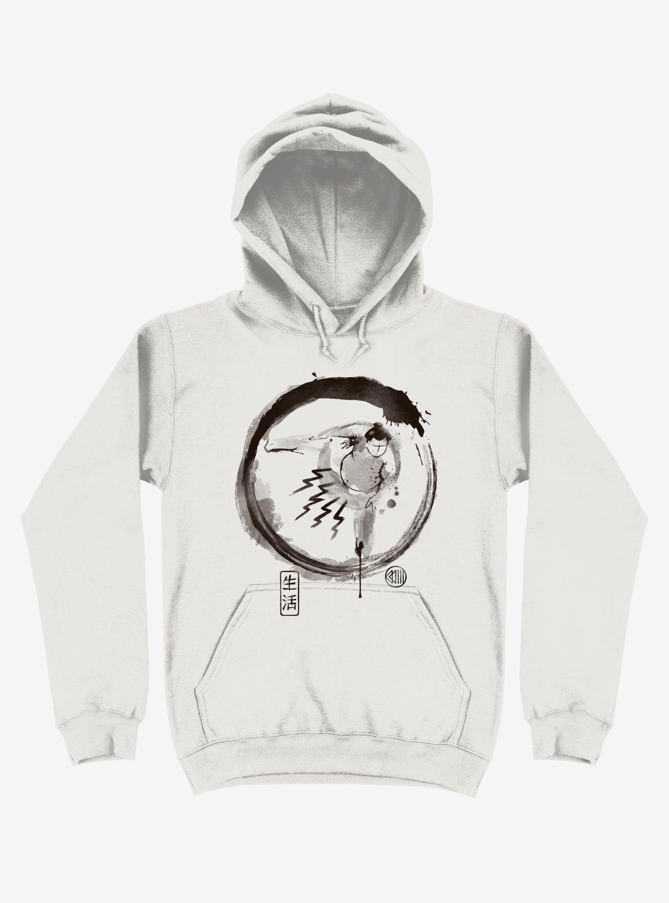 Sumo-E Sumo Wrestler White Hoodie, , hi-res