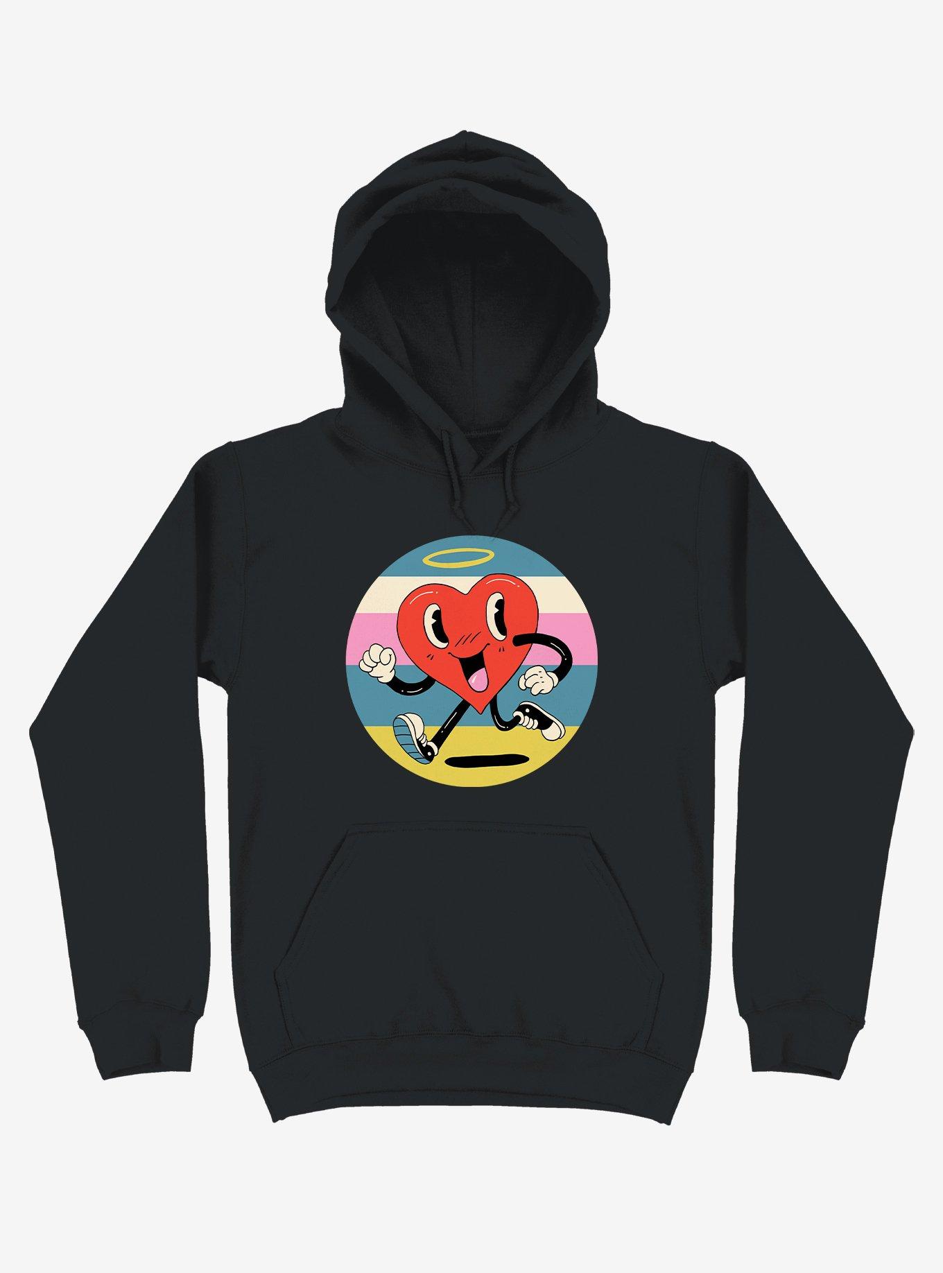 Grateful Heart Black Hoodie, BLACK, hi-res