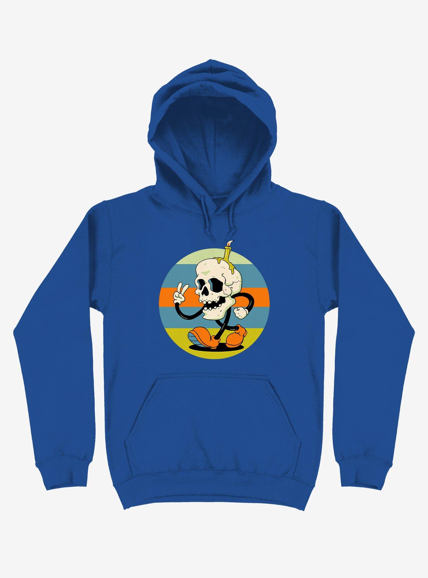 Skull Candle Boy Royal Blue Hoodie, , hi-res