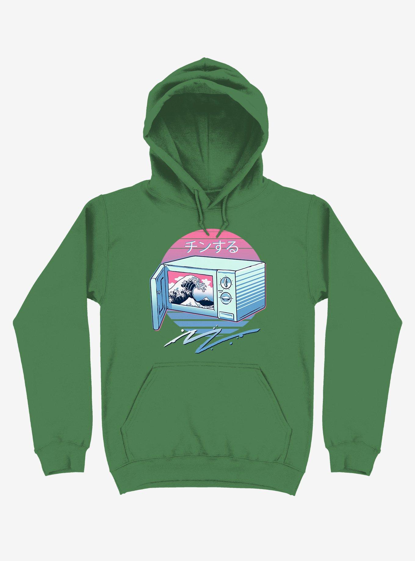 The Micro Wave! Kelly Green Hoodie, KELLY GREEN, hi-res