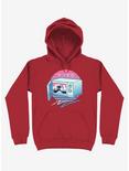 The Micro Wave! Red Hoodie, RED, hi-res