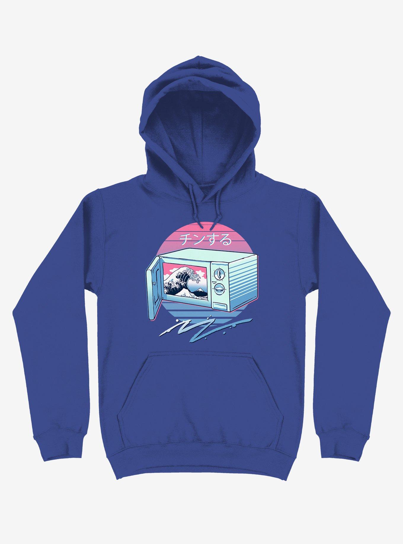 The Micro Wave! Royal Blue Hoodie, , hi-res