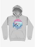 The Micro Wave! Silver Hoodie, SILVER, hi-res
