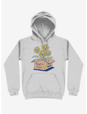 Adopt A Plant Silver Hoodie, , hi-res
