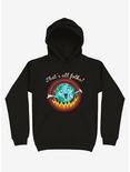 That's All Folks! Earth On Fire Black Hoodie, BLACK, hi-res