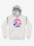 The Great Vaporwave White Hoodie, WHITE, hi-res